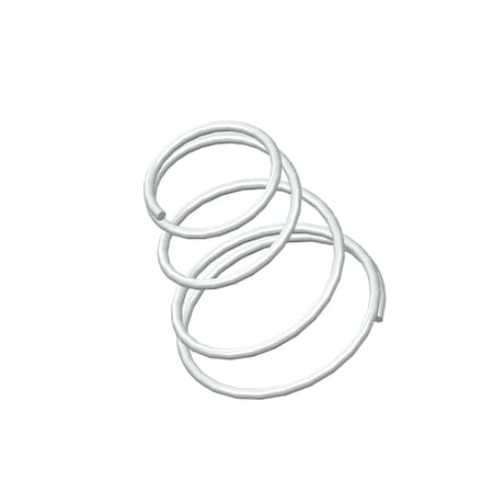 Approved Vendor Taper Spring, Lo= 0.625 , So= 0.406 , W= 0.031 G509989605
